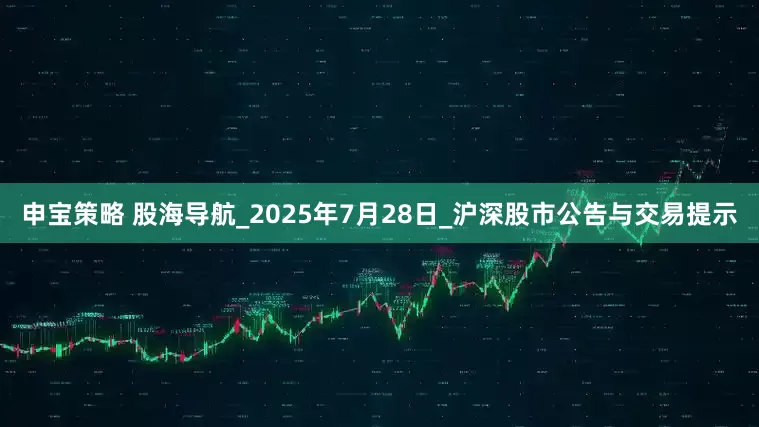 申宝策略 股海导航_2025年7月28日_沪深股市公告与交易提示