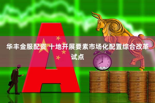 华丰金服配资 十地开展要素市场化配置综合改革试点