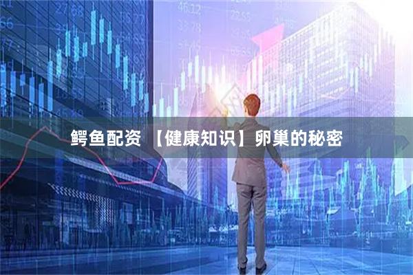 鳄鱼配资 【健康知识】卵巢的秘密